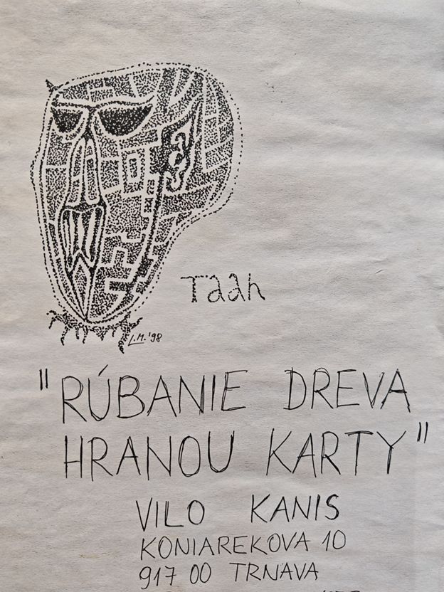 1998_Lian Maksin Rúbanie dreva hranou karty